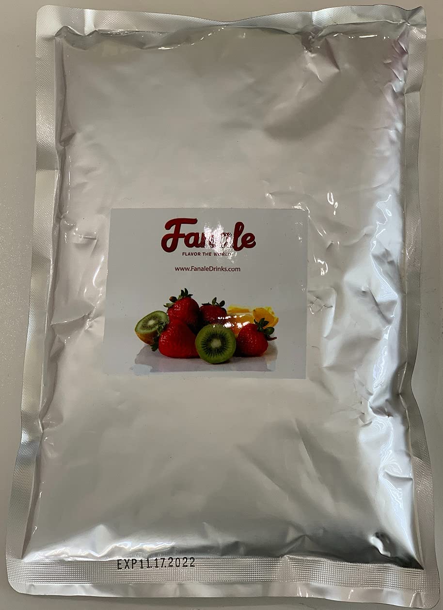 Fanale Premium Grass Jelly Bubble Tea Flavoring Powder | Perfect For Baking, Smoothies, Desserts And Drinks | Instant Flavoring