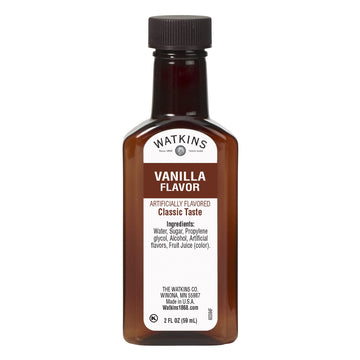 Watkins Vanilla Flavor, 2 Fl Oz (Pack Of 12)