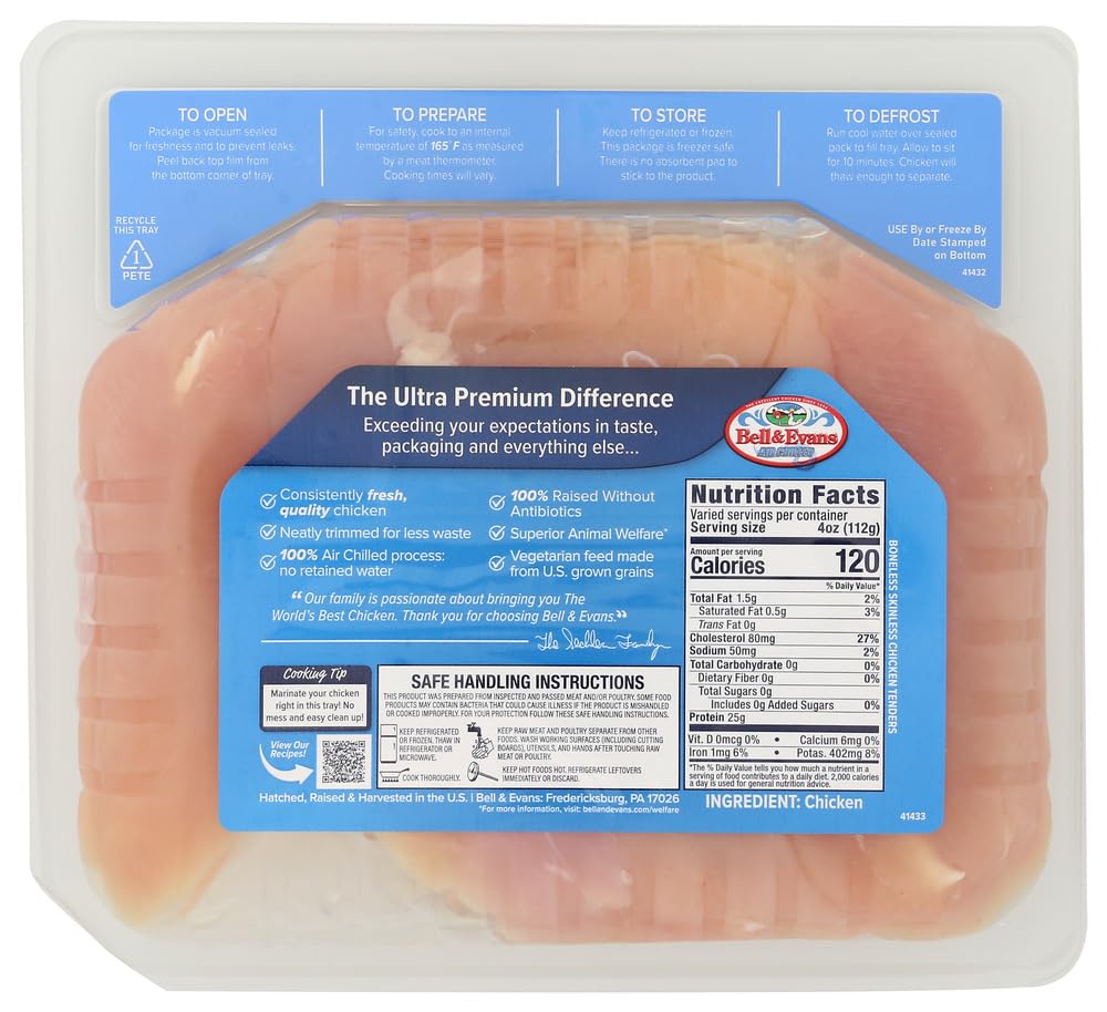 Bell & Evans Chicken Breast Tenderloin