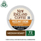 New England Coffee Hazelnut Crme Medium Roast Single Serve Pods, 12ct Box (Pack of 6)