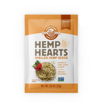 Manitoba Harvest Hemp Seeds, 10g Plant Based Protein and 12g Omega 3 & 6 per Serving | For smoothies, yogurt & salad | Non-GMO, 