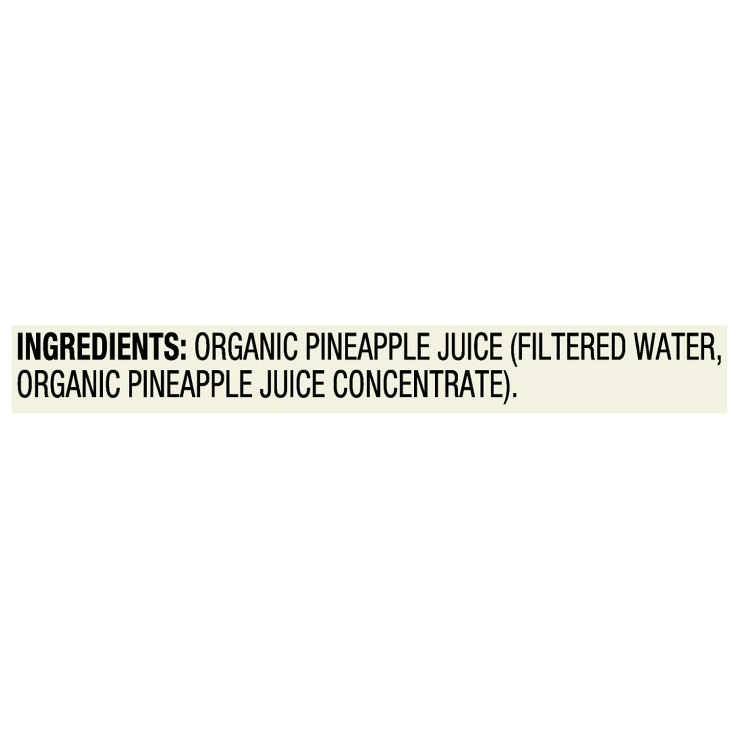 R.W. Knudsen Organic Just Pineapple Juice, 8 Fl Oz (12 Pack)