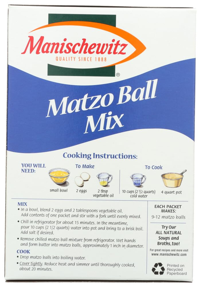 Manischewitz Matzo Ball Mix 5 Oz -Pack Of 24 By Manischewitz