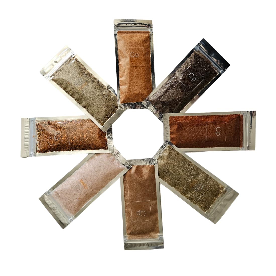 Cpise Organic Camping Spice Set - 8 Essential Spices for Camping & Travel, 8 Piece Assortment