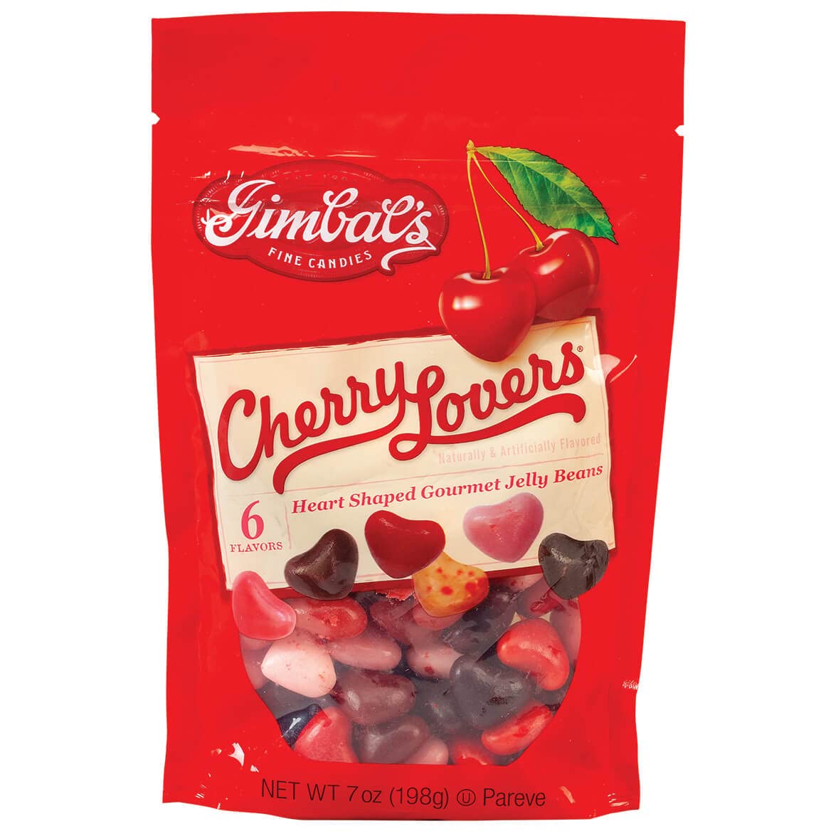 Gimbals Jelly Beans Cherry Flavor 7oz - Yellow, Pack of 1