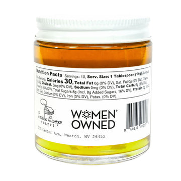 Smoke Camp Crafts - Dandelion Blossom Jelly, Gourmet Low Sugar Jelly, Homemade & All Natural Preserves, Small Jelly Jar, Vegan H