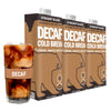 Wandering Bear Decaf Cold Brew Coffee, 32 Fl Oz, 3 Pack - Smooth, Bold, Unsweetened, Shelf-Stable, And Ready To Drink Iced Coffe
