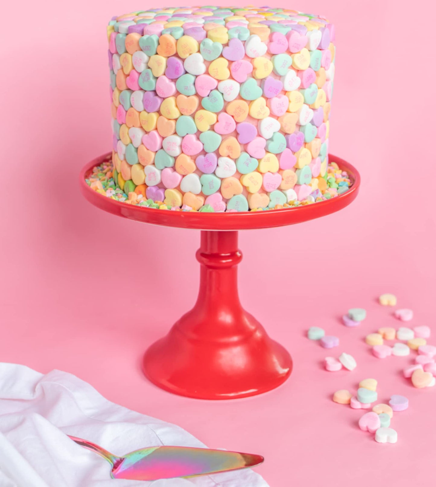 By The Cup Small Candy Conversation Hearts, 5 Pound Bulk Bag