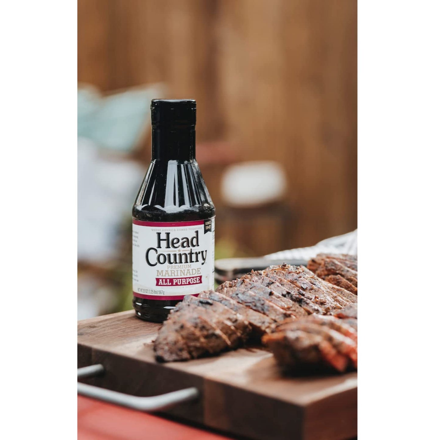 Head Country Premium Marinade | Gourmet, Vegetarian, Gluten Free Marinade With No MSG | All-Purpose Marinade Sauce Great For Gri