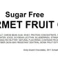Andy Anand Sugar-Free Gourmet Fruit Cake With Berries, Pecans & Walnuts, Sweetened With Monk Fruit, Moist & Rich, Handmade In Ca
