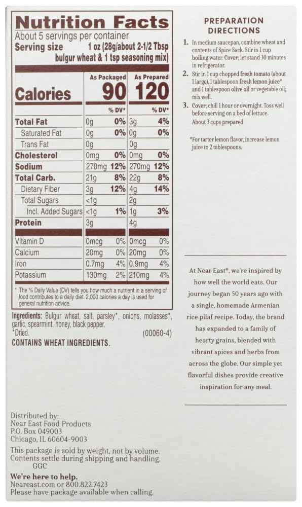Near East Rice Mix Taboule
