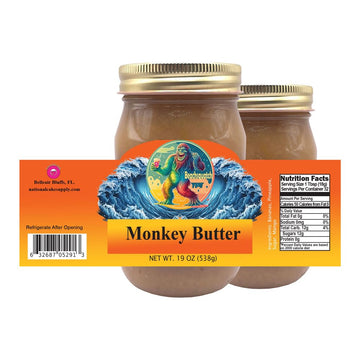 Beachsquatch Monkey Butter, 19 ounces - 2 Pack