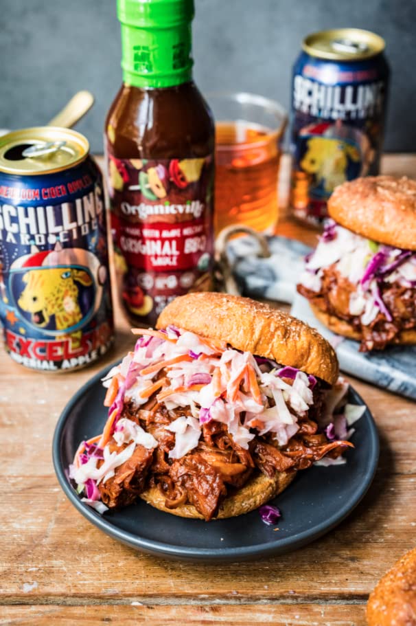 Organicville Original Bbq Sauce - Barbeque Sauce, Sweet, Smoky Flavor, Gluten Free, Vegan, Organic, Non-Gmo, Vegan Barbeque Sauc