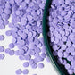 NIPEOR Purple Sprinkles Confetti Sprinkles 3.53oz/100g Edible Sprinkle Topping Confetti Sprinkles, Round Sprinkles for Cupcake C