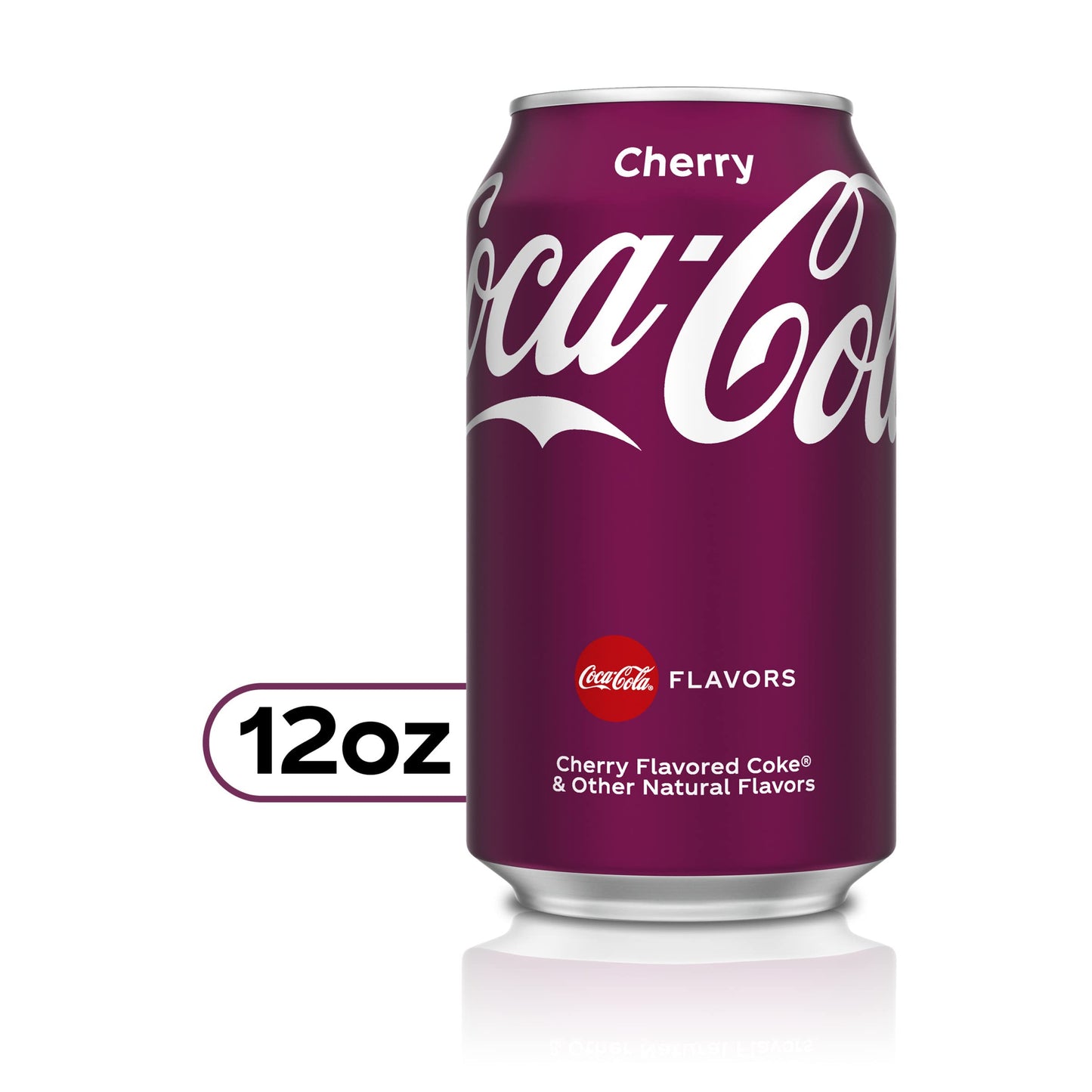 Coca-Cola Cherry Coke Soda, 12 Fl Oz, Pack of 12, Model 049000031034