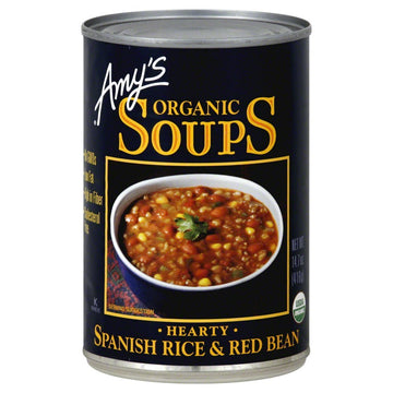 Amys, Soup Spnsh Rice&Red Bean, 14.7 OZ (Pack of 36)