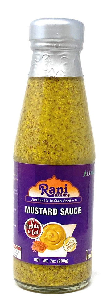 Rani Indian Mustard Sauce 7oz (200g) ~ All Natural, Glass Jar, Ready to eat, Vegan ~ Gluten Free | NON-GMO | Indian Origin
