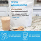 Drink Wholesome Chocolate Meal Replacement Powder - Dairy Free, Gut Friendly, 14 Servings