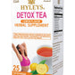 HYLEYS Detox Tea - Green Tea with Lemon - 25 Tea Bags - 12 Pack
