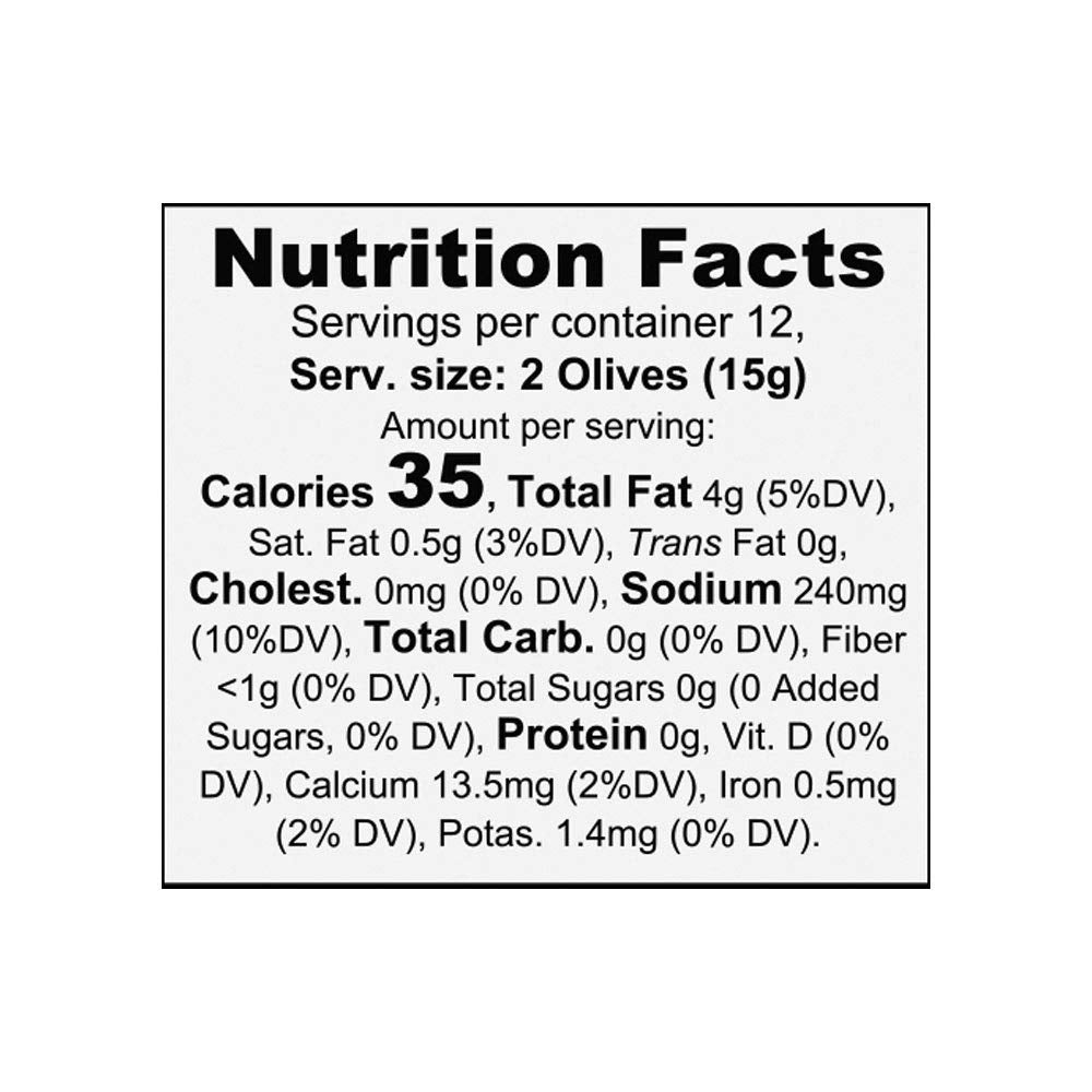 Liokareas Organic Black Kalamata Olives - Pitted, Non-GMO, Gluten Free - 13.1 oz - Product of Greece
