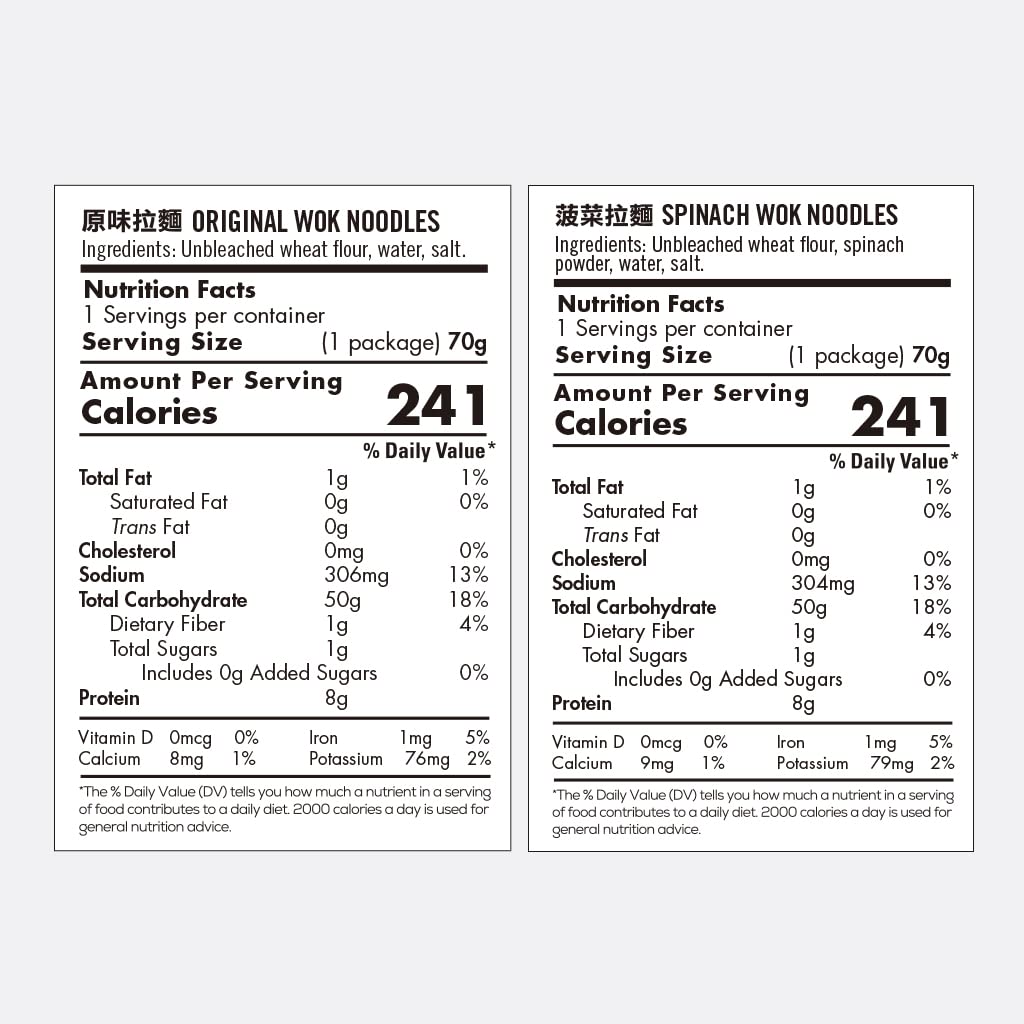Boiling Point Wok Noodle Package, Healthy Asian Ramen, No Preservatives, Non-Fried Instant Noodles, Stir Fry, Set Includes Origi