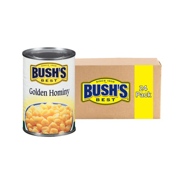 Bush's Best, Golden Hominy, 15.5 Oz (Pack of 24)