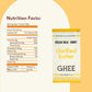 Original Grass-Fed Classic Ghee Butter by Indian Milk & Honey Handmade, Locally Sourced, Lactose, Gluten & Casein Free - Conveni