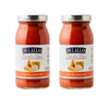 DeLallo Pomodoro Fresco Four Cheese Sauce, 25.25 oz. Jar, (2 Pack), Made in Italy, Gluten Free