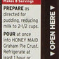 Jell-O, Chocolate Instant Pudding & Pie Filling, 5.9 Ounce