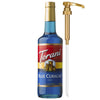 Torani Blue Curacao Syrup - Non-Alcoholic Drink Flavoring, 25.4 Fl Oz, Glass Bottle with Pump Included