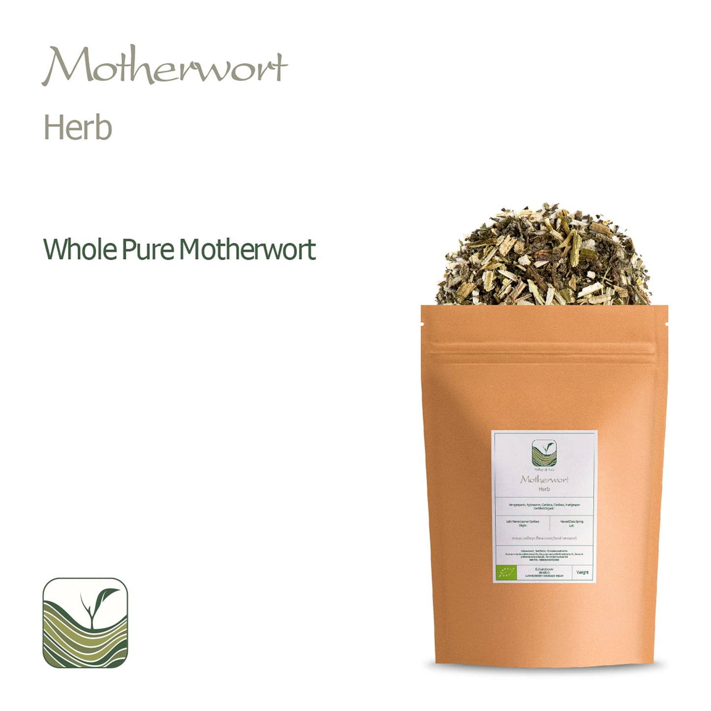 Motherwort Herb Organic Herbal Tea - Dried Mother Worth Mothers Worth Herb Organic Motherwort Organic