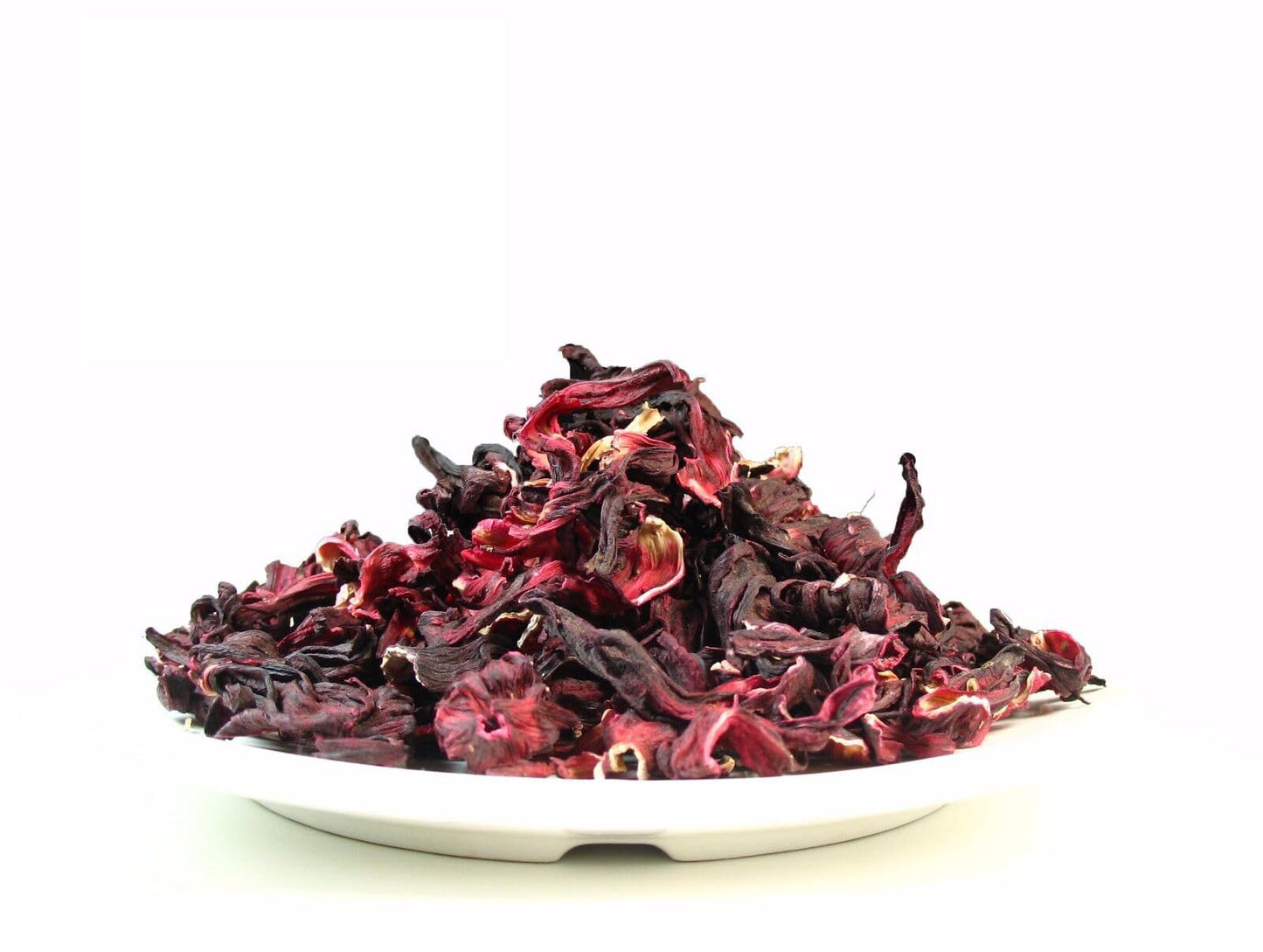 Organic Hibiscus Herbal Tea by Greenhilltea - 4 OZ Loose Leaf, Natural Red Tea, Healthy Benefits, Caffeine-Free Herbal Infusion