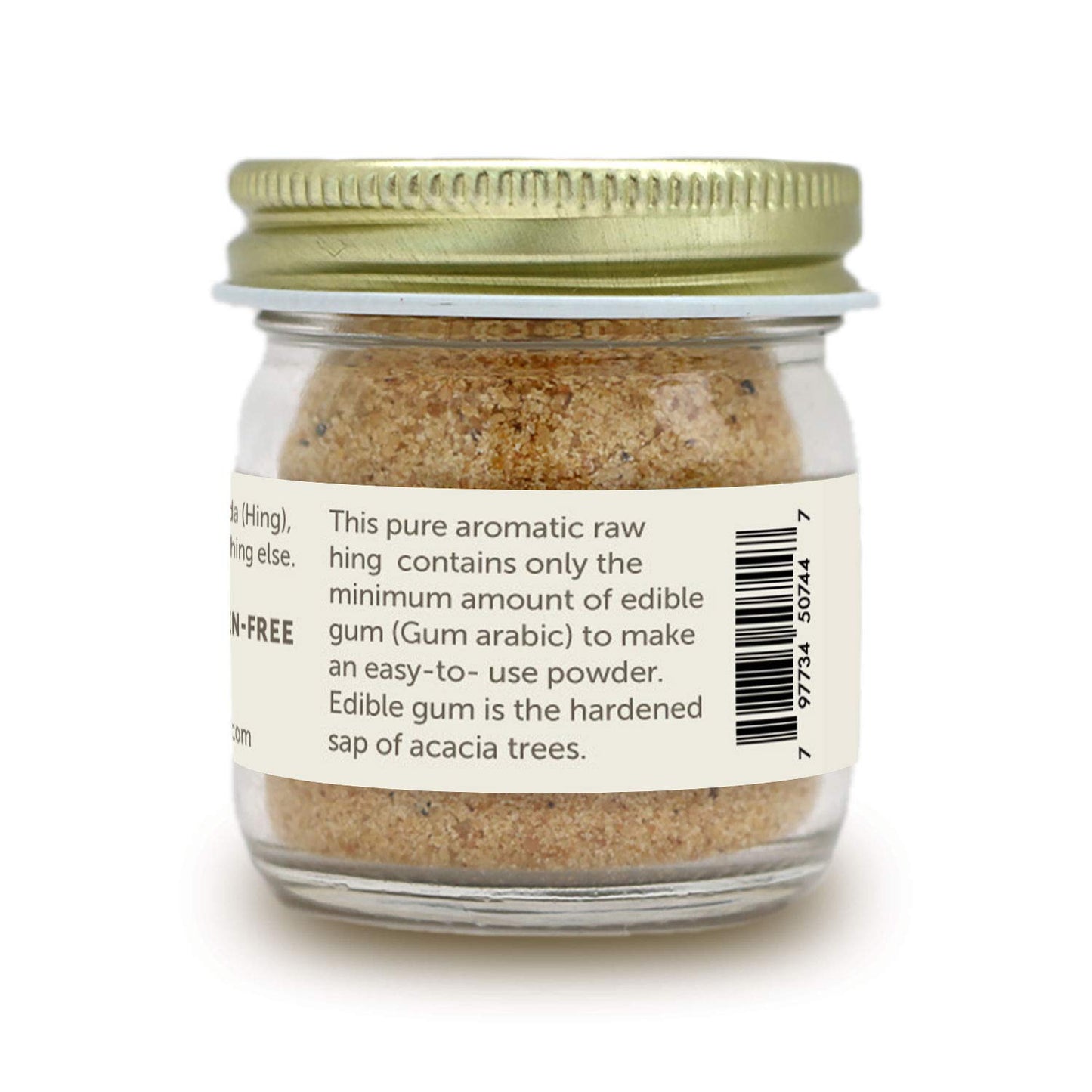 PURE INDIAN FOODS Asafoetida Powder - Gluten Free Indian Spice Substitute, 20g Glass Bottle (3 Pack)