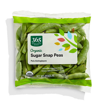 365 by Whole Foods Market, Organic 365 Stringless Snap Peas, 8 OZ