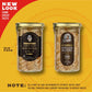 SEASON Grilled Mackerel Fillets in Olive Oil, Wild Caught, Skinless & Boneless, 22g Protein, 9.17 Oz Glass Jar