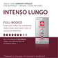 Illy Espresso Compatible compact pieces - Intenso Lungo Dark Roast - 10 Count - For Nespresso Coffee Machines