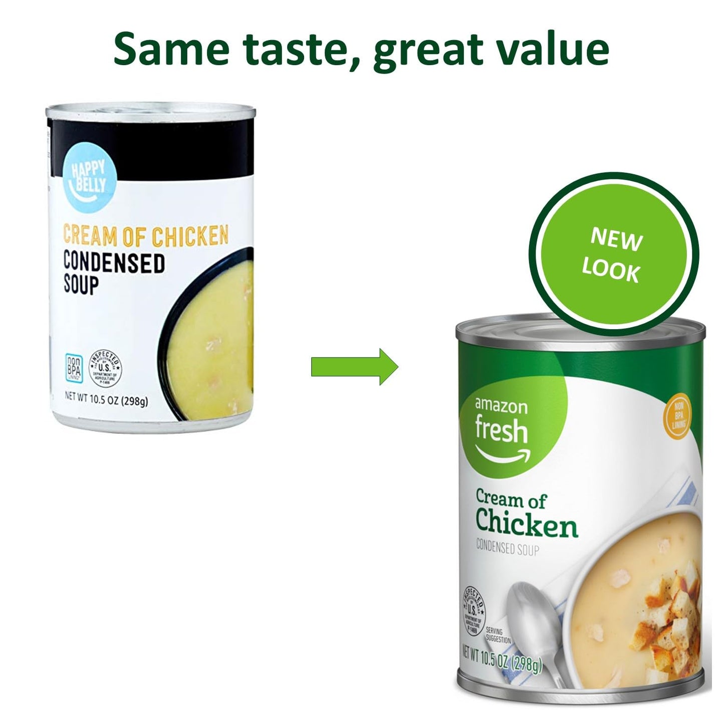 large online retailer Fresh Condensed Cream of Chicken Soup, 10.5 Fl Oz, Pack of 1