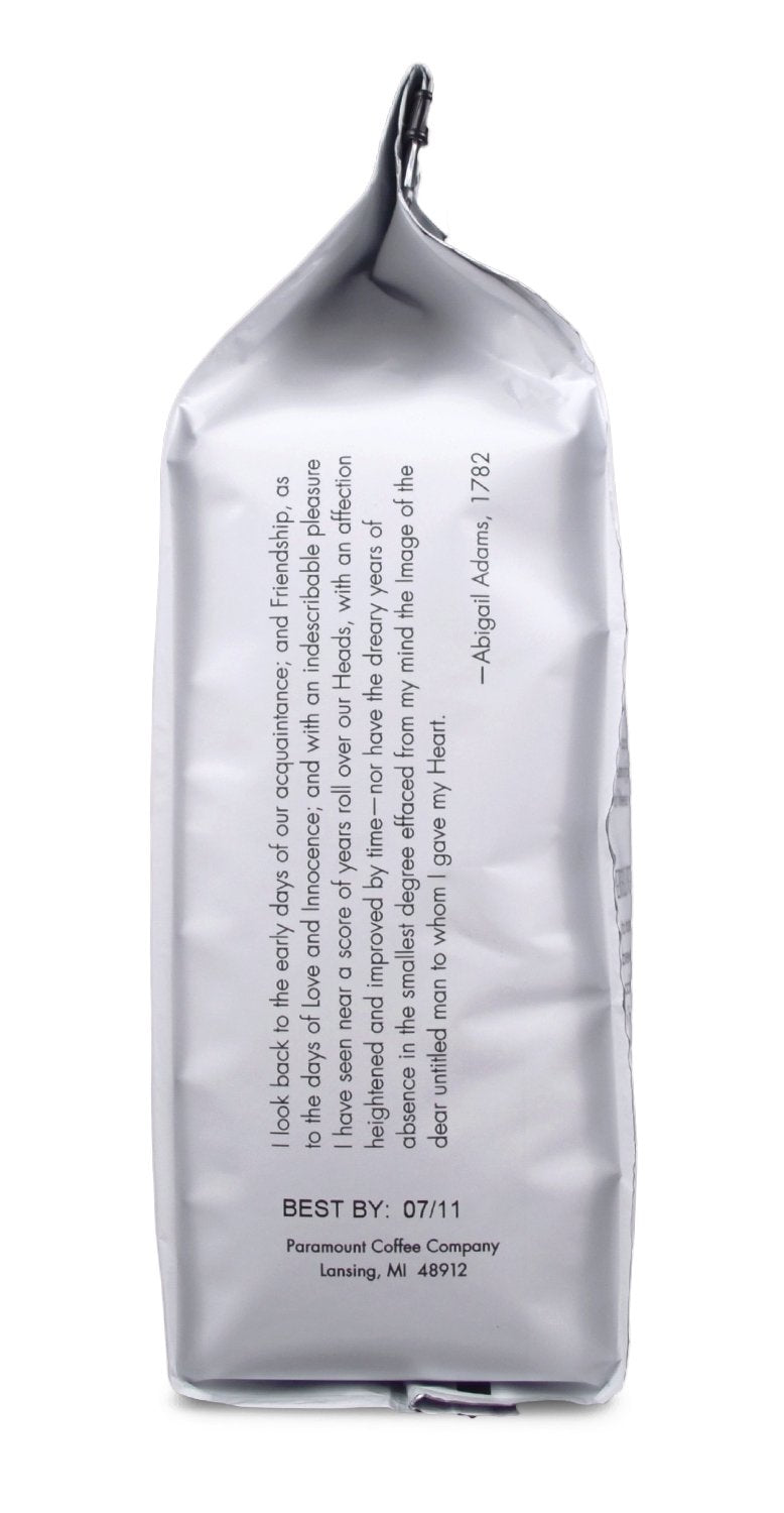 Paramount Roasters Ground Coffee, Fall In Love Vanilla Nut Cream, 12 Ounce, Brown