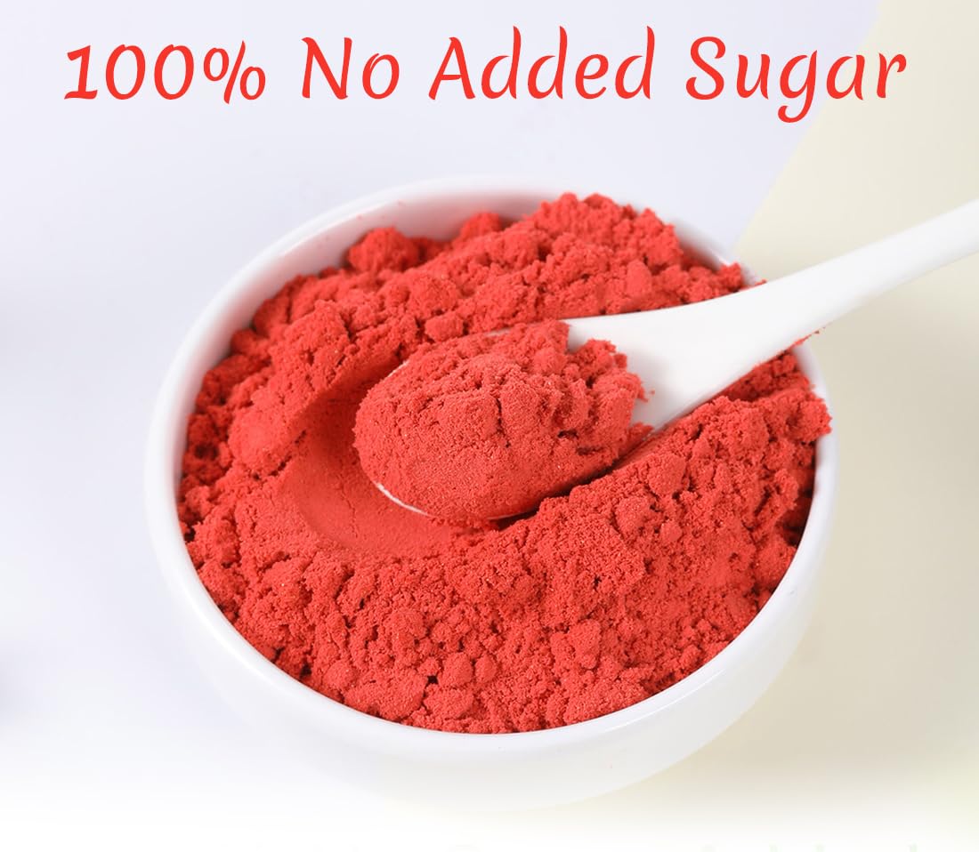 Premium Freeze Dried Strawberry Powder 1LB /453g, 1 Ingredient,No Sugar Added,100% Natural Strawberry Powder for Baking,No Addit