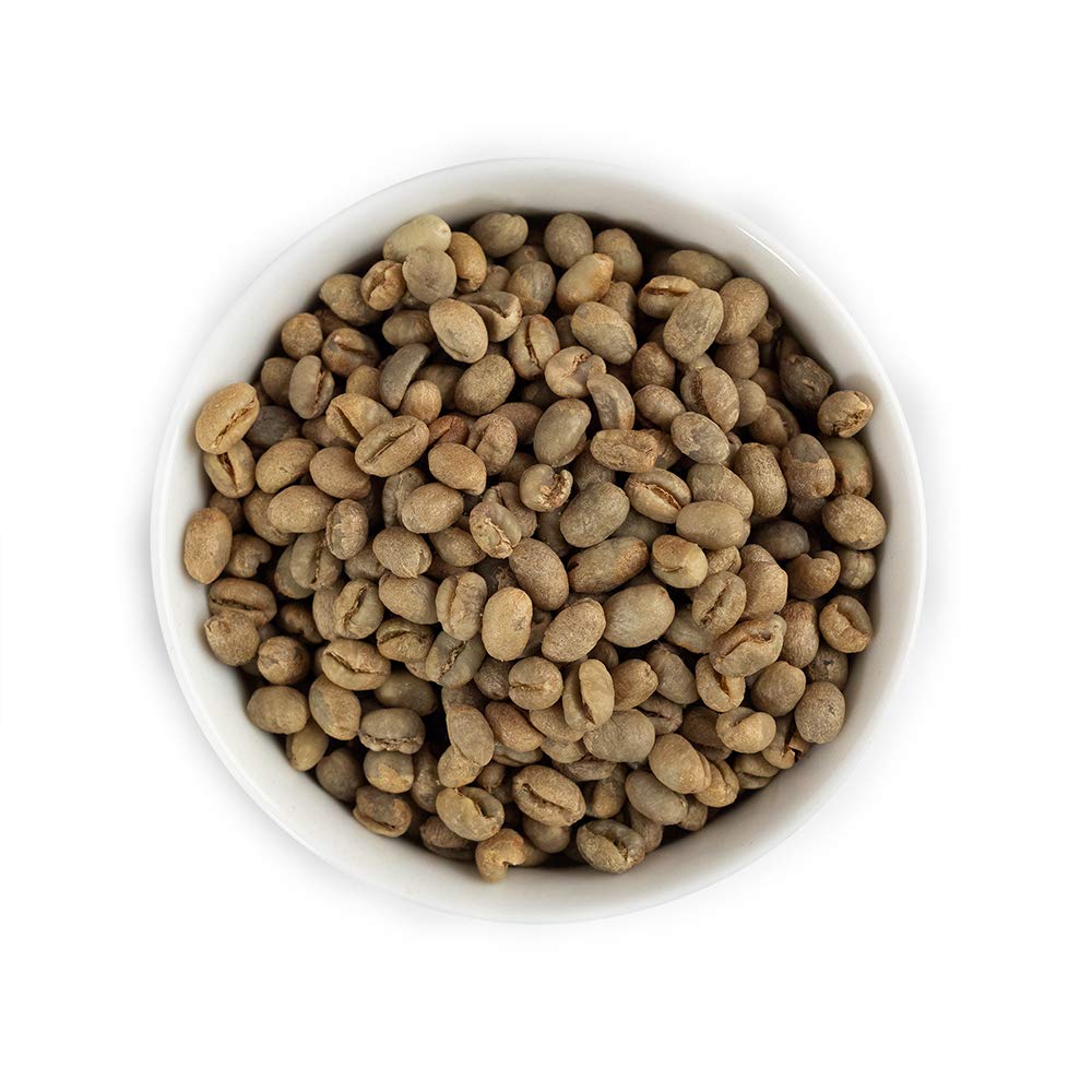 Fresh Roasted Coffee Unroasted Tanzanian Peaberry, Kosher, 80 Ounce
