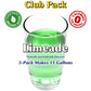 Gramzero Limeade Zero Calorie Sugar Free Drink Mix, Great For Nutrition Club Loaded Teas, Stevia Sweetened