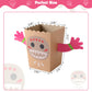 Coroder Moana Popcorn Box Diy Snack Popcorn Box Luau Party Supply Hawaiian Birthday Party Decoration Party Supply Hawaiian Party