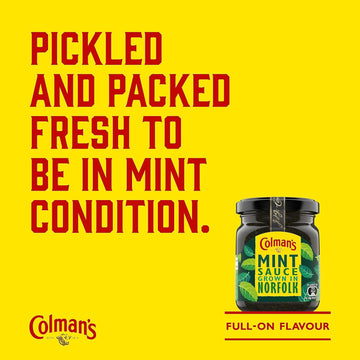 Colmans Fresh Garden Mint Sauce Original Colmans Classic Mint Sauce Imported From The Uk England The Very Best Of British Mint S