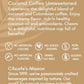 CAcafe Coconut Coffee Unsweetened, Coconut Infused, 12.7oz Drink Mix, No Added Sugar, Antioxidants, Natural Energy