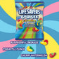 LIFE SAVERS Gummies Collisions 2 Flavors in 1 Soft Chewy Fruit Gummy Candy  4.6 Oz  Bulk Candy Pack of 12