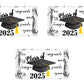 60 Graduation Cap Party Class Of 2025 Miniatures Candy Bar Wrapper, (Set Of 60) Mini Candy Chocolate Bar Stickers, Labels, Candy