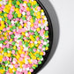 NIPEOR Rainbow Sprinkles Confetti Sprinkles 3.53oz/100gEdible Sprinkle Topping Confetti Sprinkles, Round Sprinkles for Cake Deco