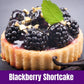 Door County Coffee Blackberry Shortcake, Flavored Coffee Ground | 8 Oz Bag | Spring-Summer Seasonal | Medium Roast | 100% Specia