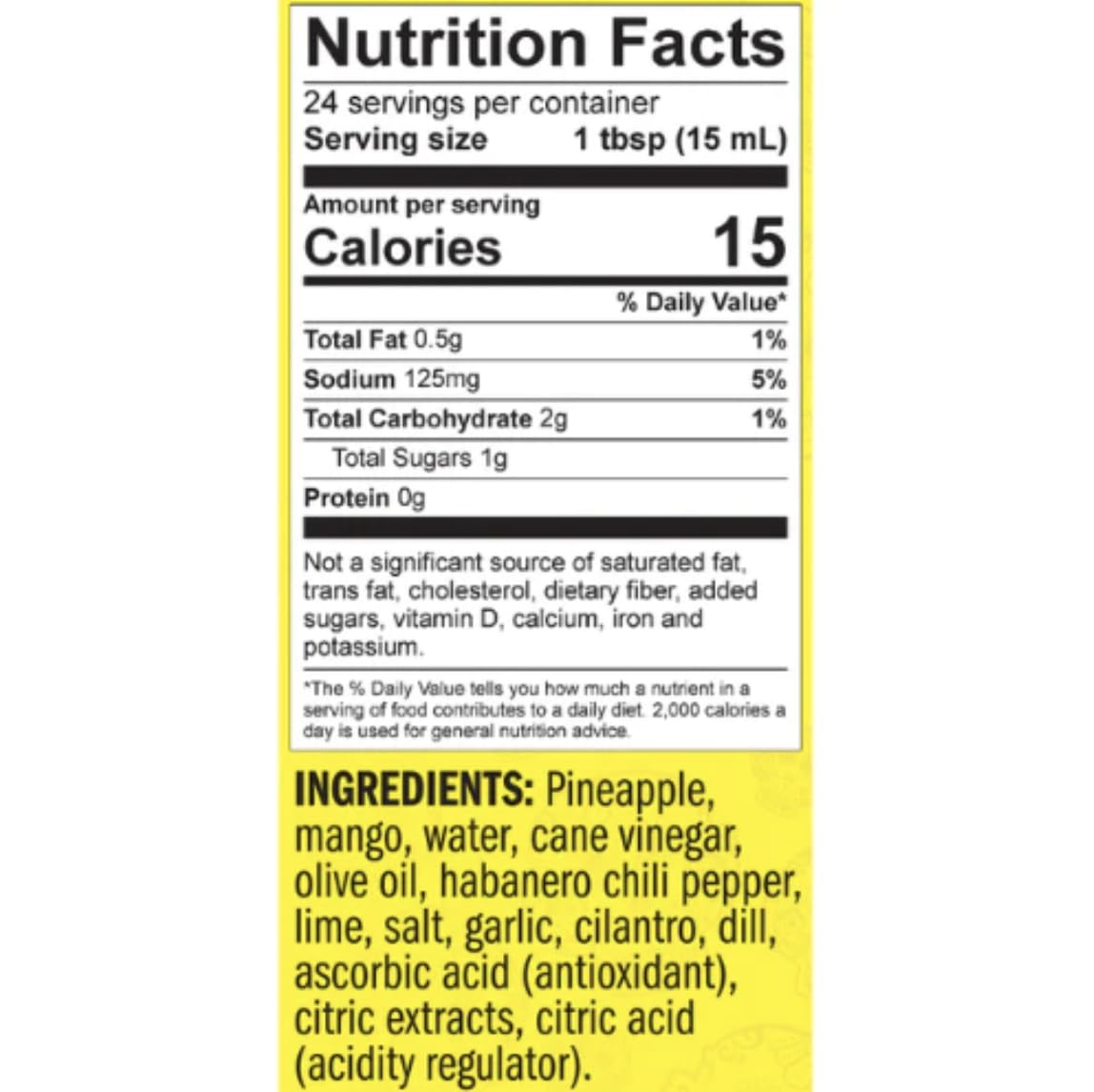 Ricante Tropical Pineapple Habanero Infused Everything Sauce, Keto and Gluten Friendly, Whole 30 Approved, 12-Ounce Bottle
