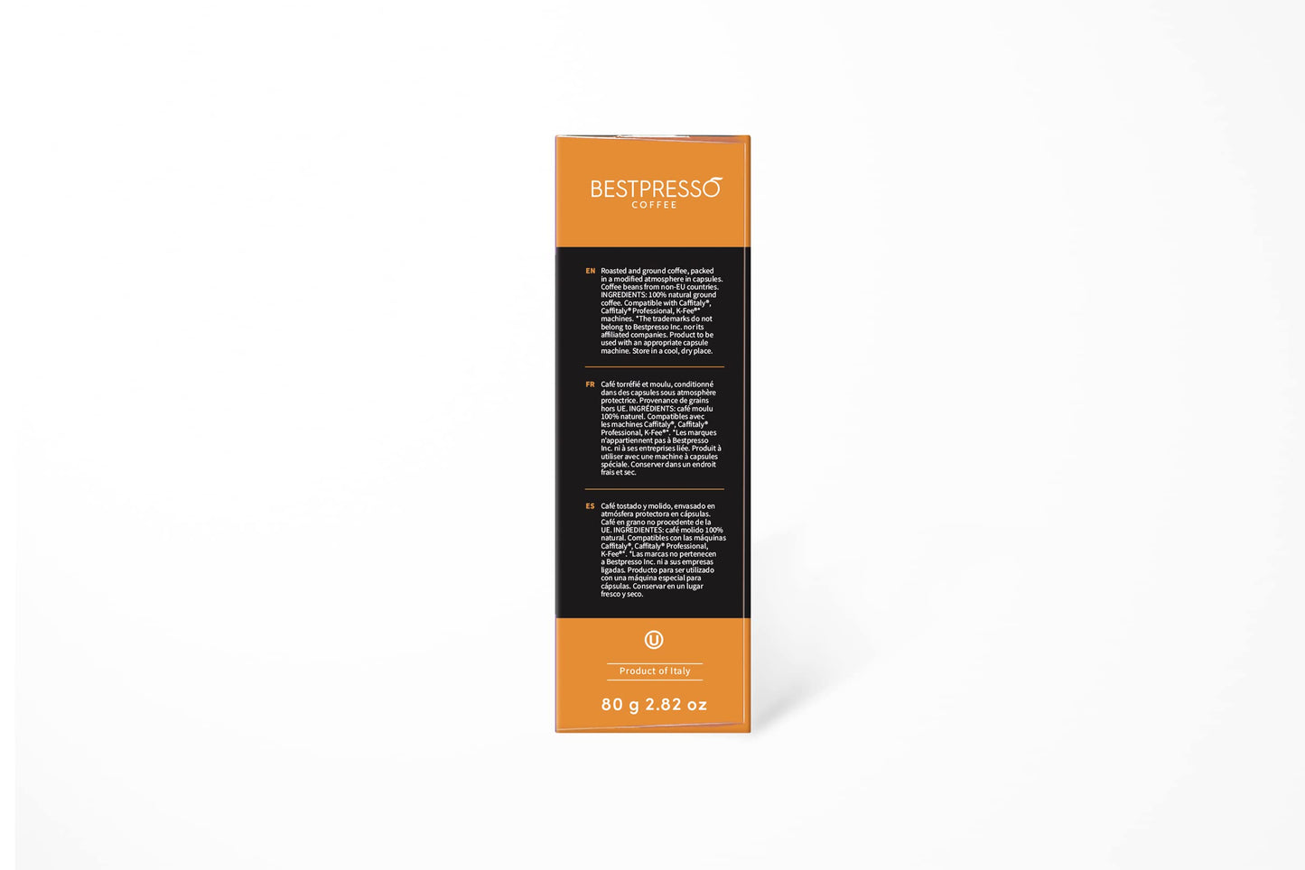 Bestpresso Coffee compact pieces for Starbucks Verismo, Caffitaly, CBTL, K-fee Systems, 80 Count